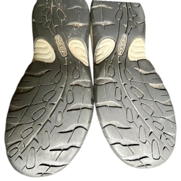 KEEN Presidio II Lace Up Leather Walking/Everyday Shoe -- Black/Grey - 39/8.5 - Picture 9 of 11